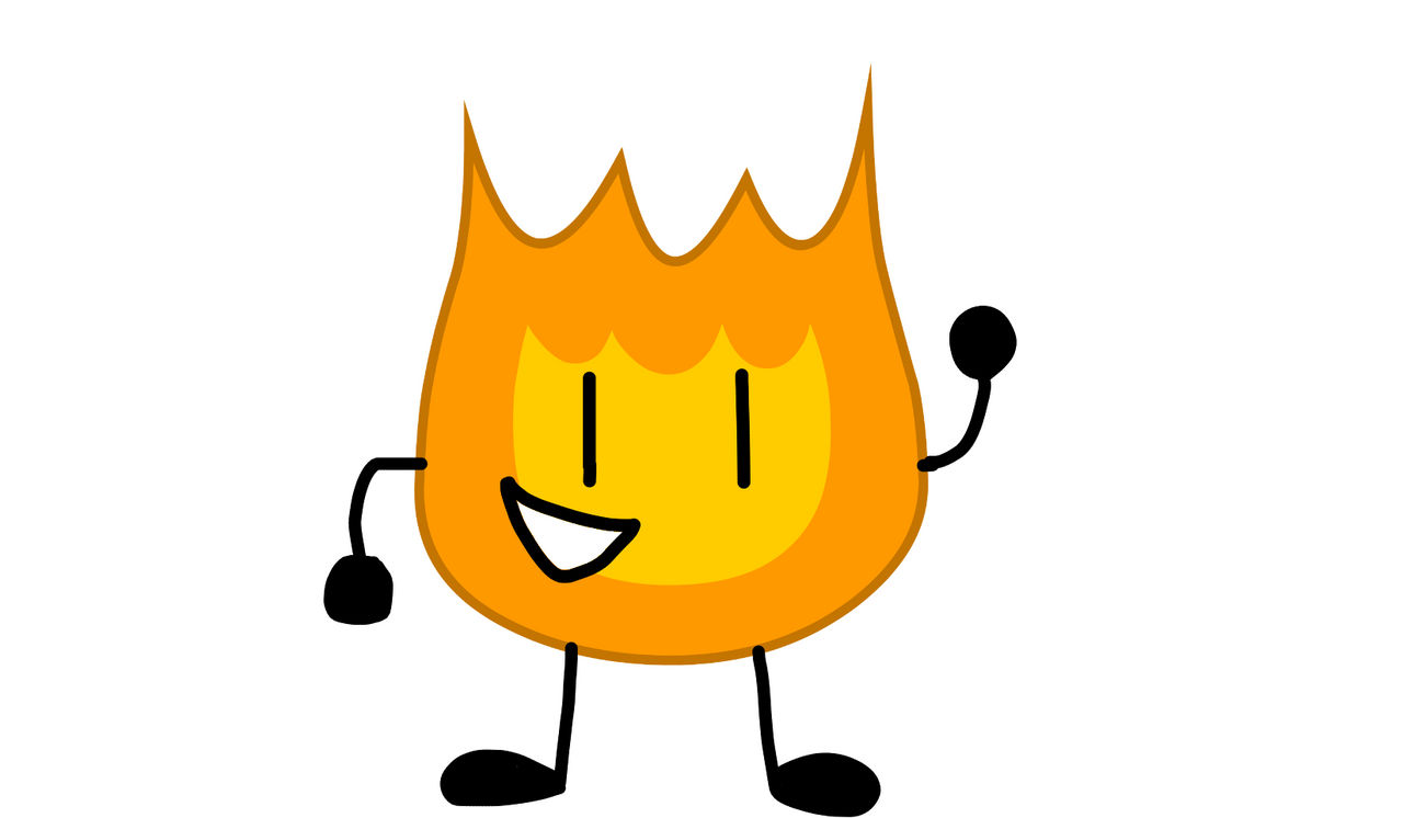 Firey Behind Firey from BFDI by RyanRyu209 on DeviantArt