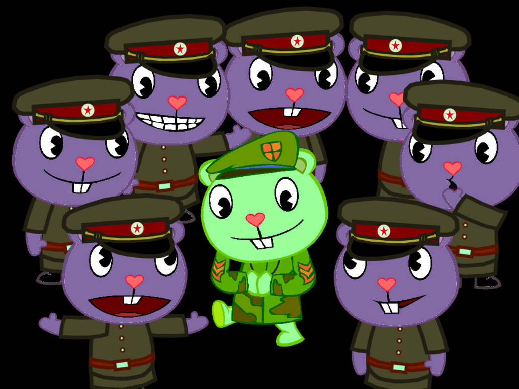 Flippy dancing with Russian soldiers by RyanRyu209 on DeviantArt