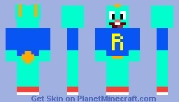 I made my HTF OC on Planet Minecraft ^^ by RyanRyu209 on DeviantArt