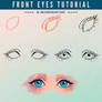 Front EYES drawing Tutorial