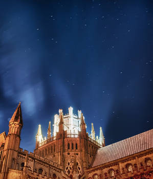 Ely Cathedral HDR and Stars