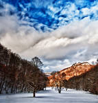 Bad Urach Winterscape HDR by Creative--Dragon