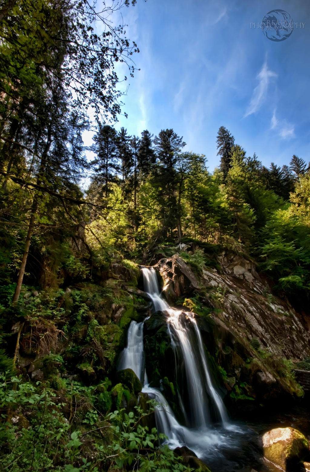 Triberg Waterfall HDR 03