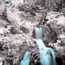 Triberg Falls in IR