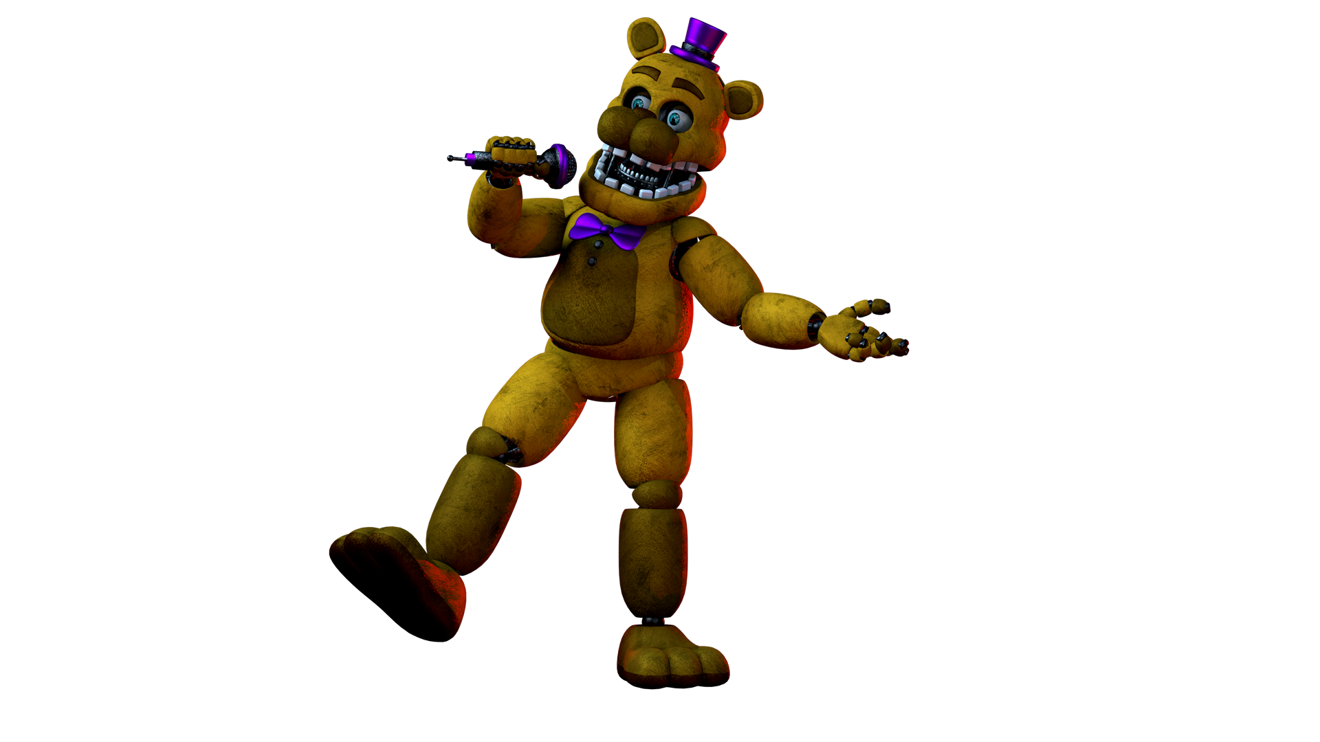 Wallpaper Nightmare Freddy (FNAF-C4D) by TheRayan2802 on DeviantArt