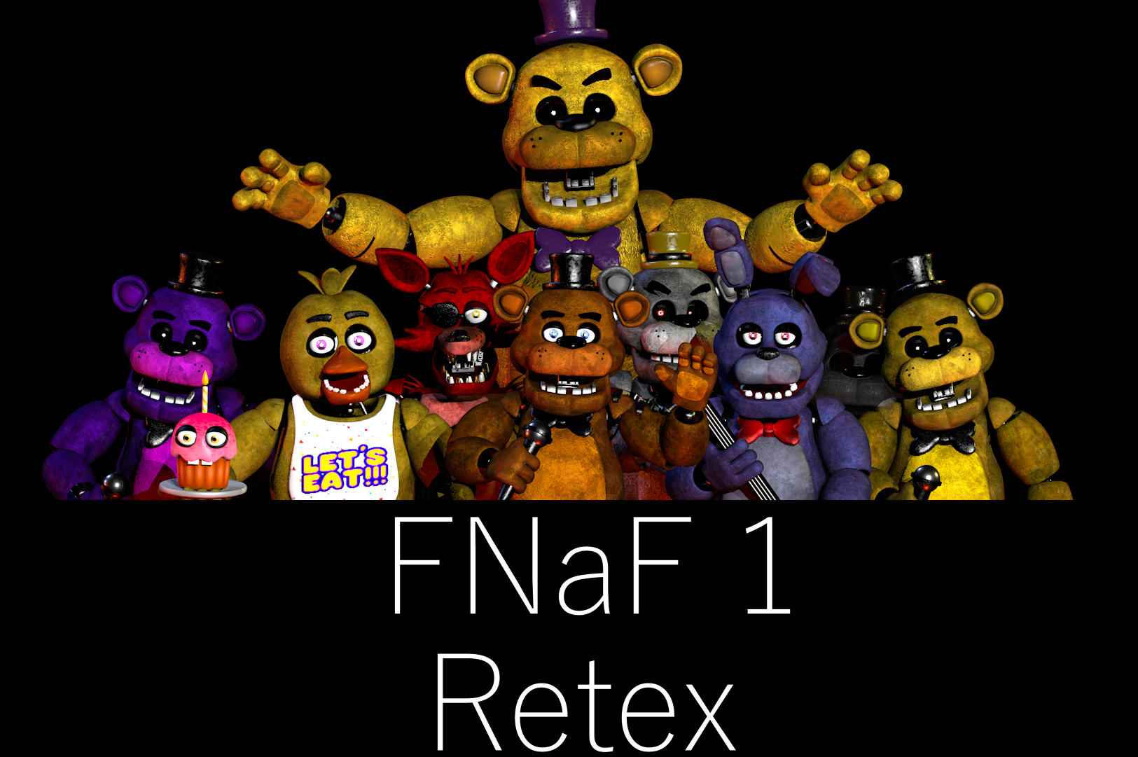 FNaF World Mapas RELEASE! / C4D 