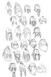 Dwarf Beard Sketches 2