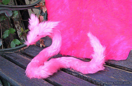 Pipe Fox in pink