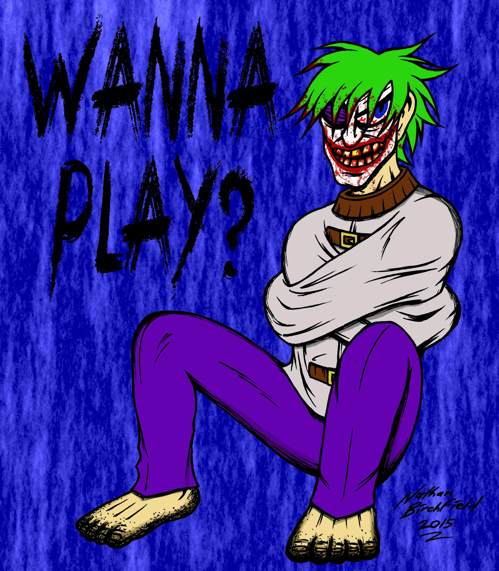 Joker Wanna Play?  Gruesome