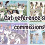 Cat Reference Sheet Commissions!