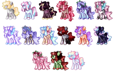 My little pony adoptables!