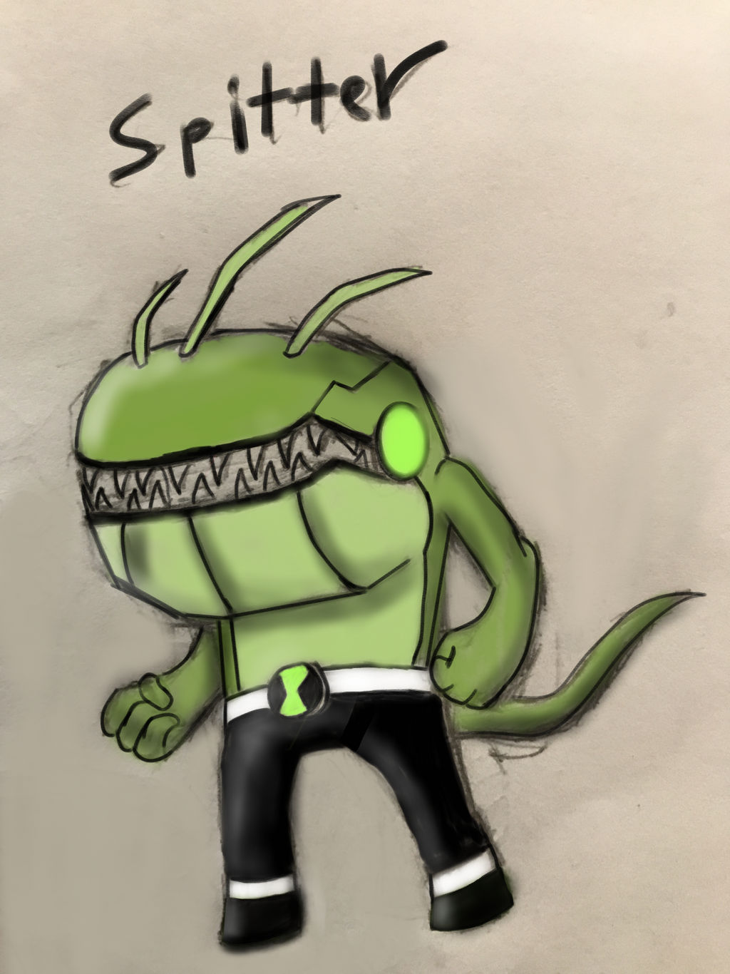 Ben 10 Spitter By TheShonemeister On DeviantArt ben-10-spitter-by-theshonemeister-on-deviantart