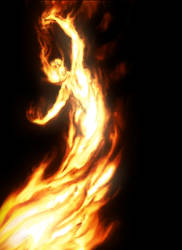 Mesmerizing Flame by reversenorm