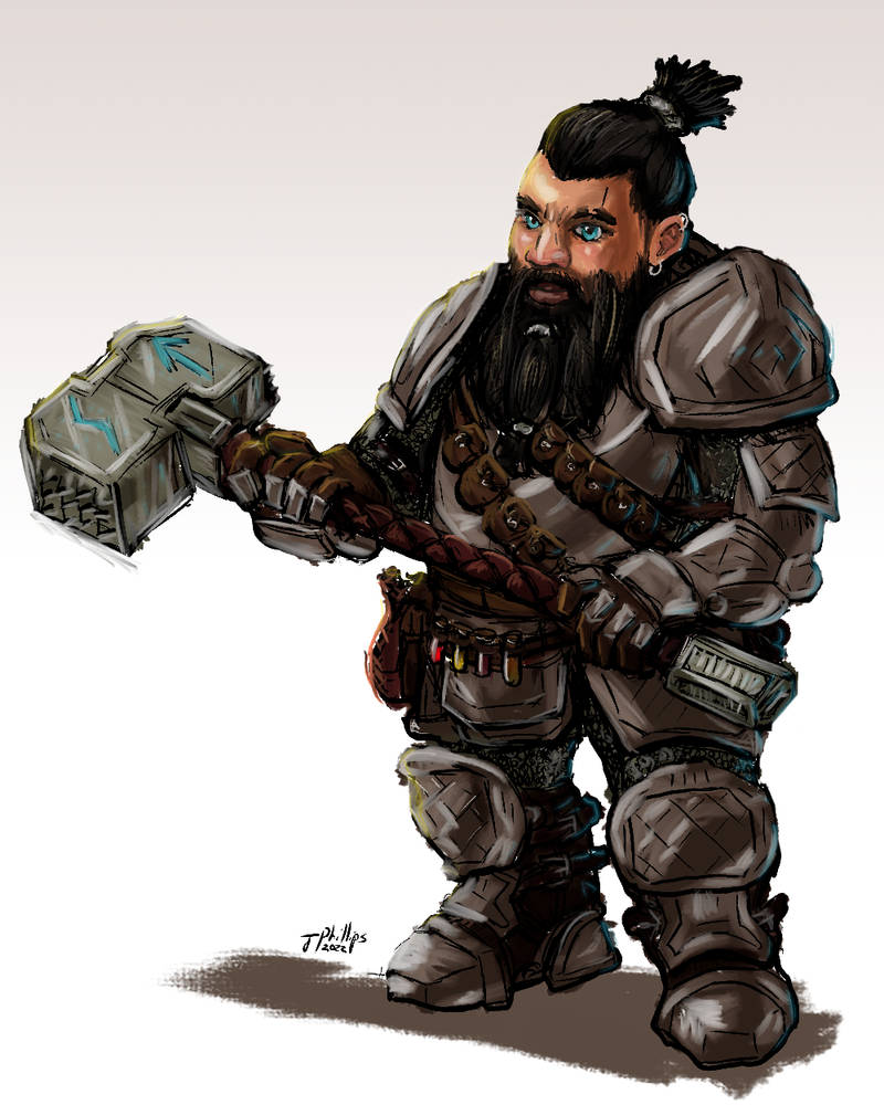 MountainDwarfCharacter by reversenorm on DeviantArt