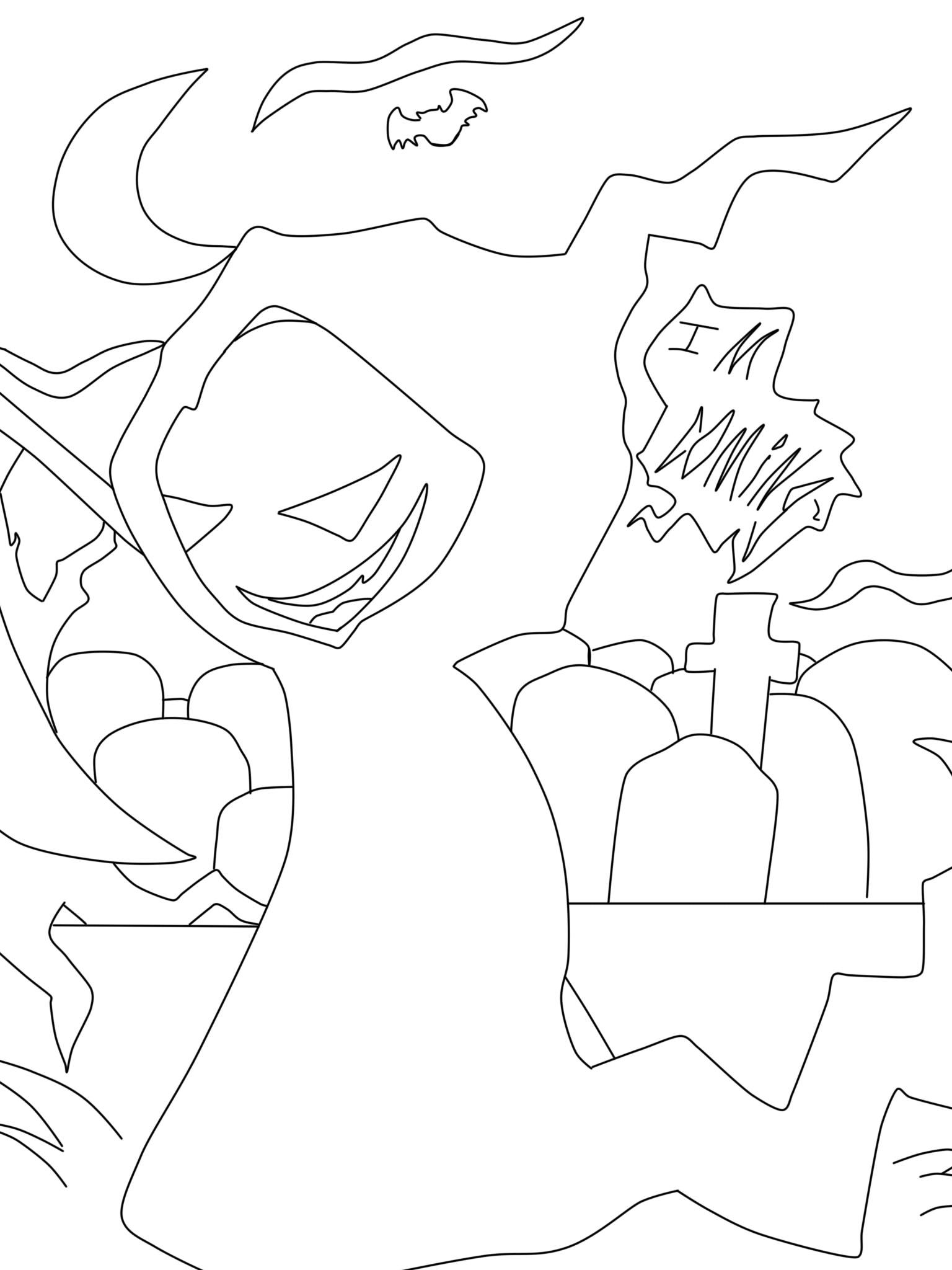 Death Adda Python Colouring In Coloring Page...Death by FallenSins39 on DeviantArt