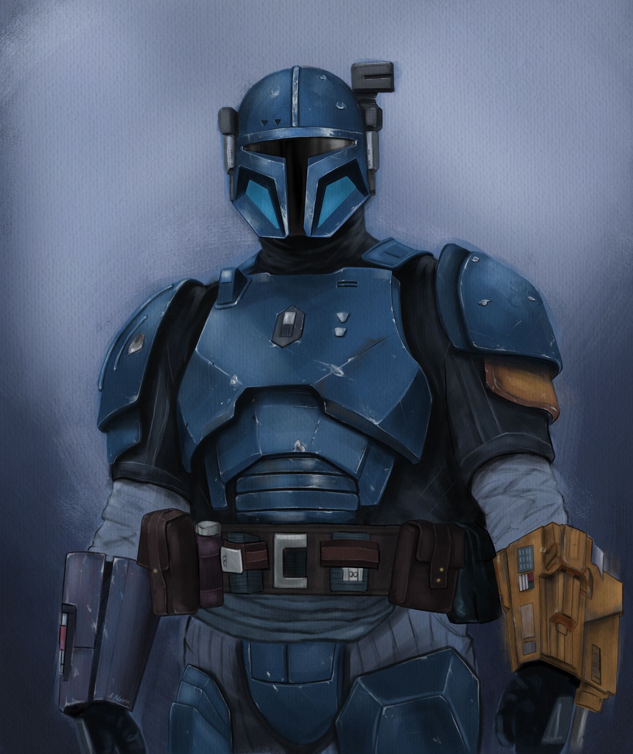 The Mandalorian Paz Vizsla by andrsnrn on DeviantArt