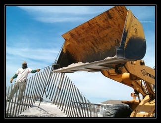 .:Photo:. Pulling Fence