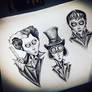 Fan Art + Tattoo Ideas Tim Burton Characters