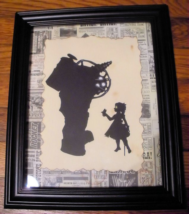 Big Daddy - Bioshock Silhouette