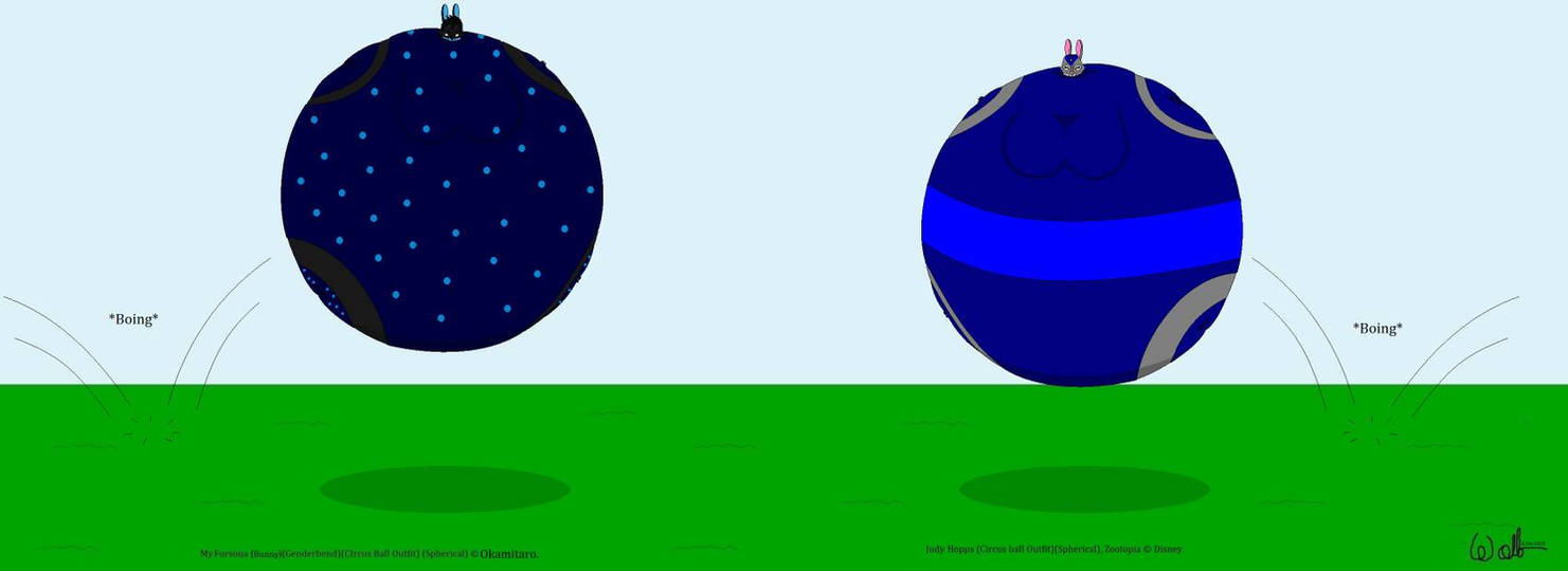 Big Bouncy Bunny Balls (Take On Rendition) by Okamitaro on DeviantArt