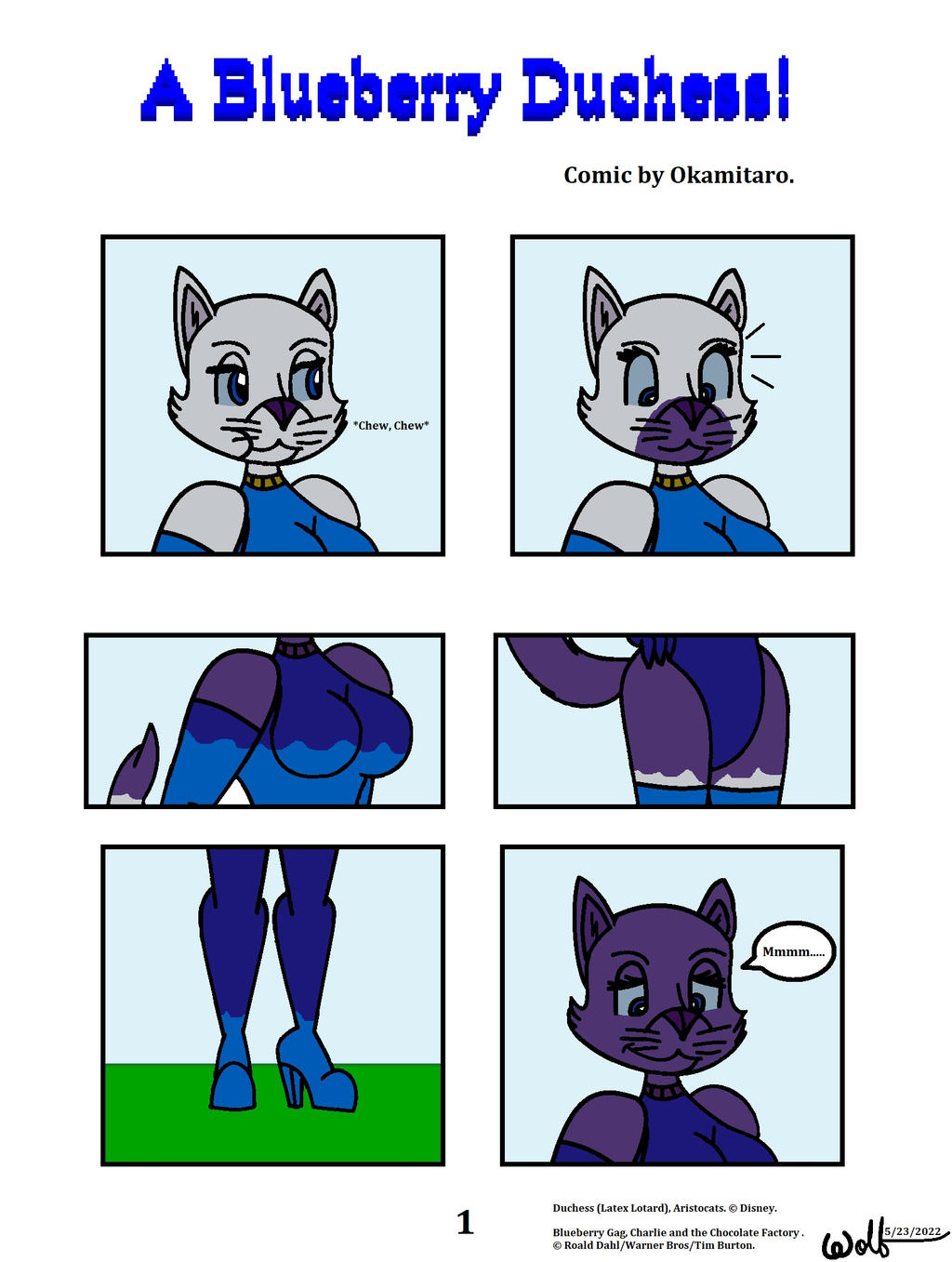 A Blueberry Duchess! (Part 1) by Okamitaro on DeviantArt