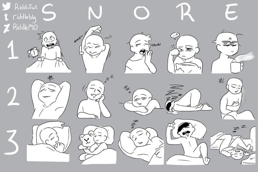 The Sleeping Drawing Meme by AniChap on DeviantArt