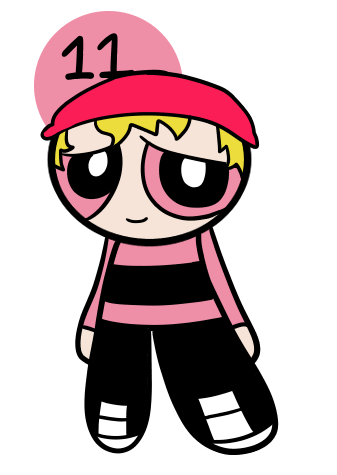 Pink ruff (number 11) by MythicalPotat on DeviantArt