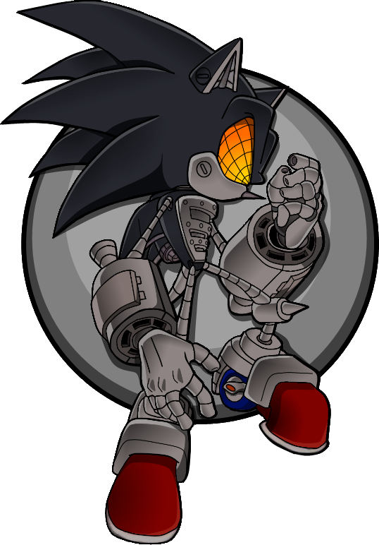 Silver Sonic/Mecha Sonic MK 0 by GardePickle on DeviantArt