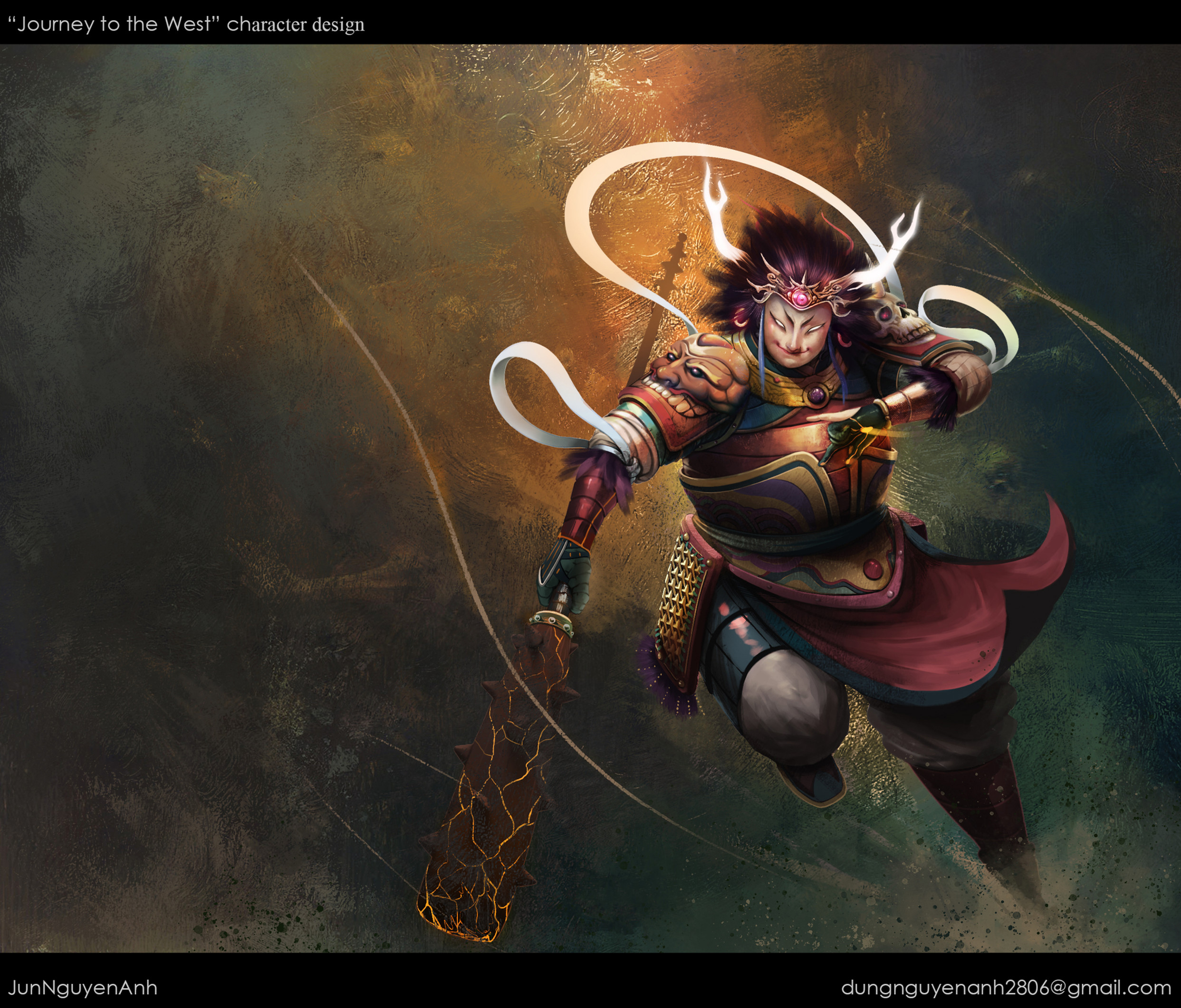 journey to the west character design