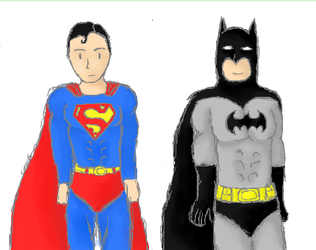 Superman and Batman