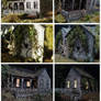 Diorama - Abandoned Cabin (Collage)