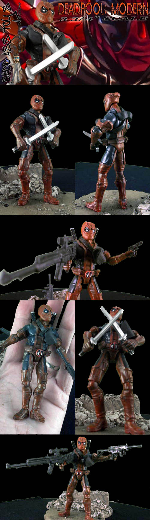 DEADPOOL gi joe scale