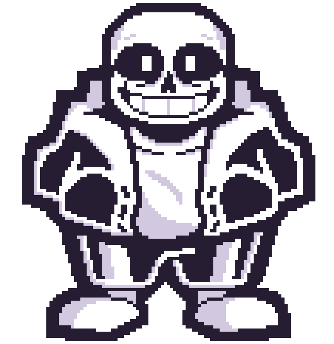 Pixilart - Undertale Sans (Battle) by AmazinG