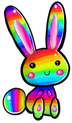 Rainbow Bunny