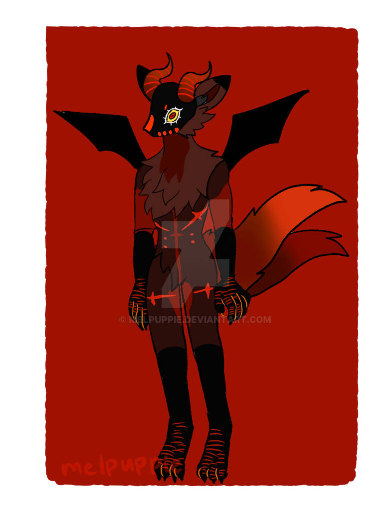 Masked Goat masked goat 25$+ OPEN by melpuppie on DeviantArt