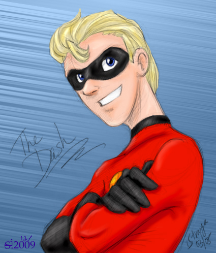 Incredibles-Teen Dash -Colored