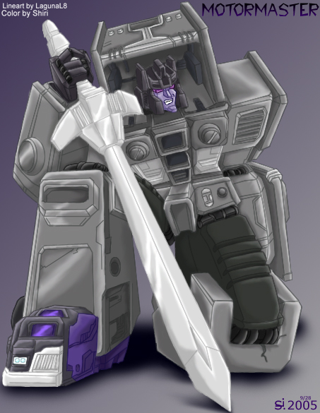 LagunaL8's Motormaster Colored by shiribot