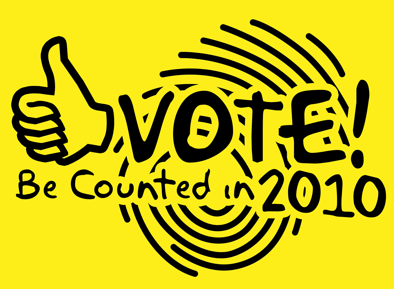 VOTE be counted in 2010