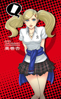 ann takamaki - summer uniform