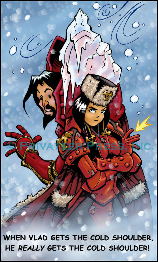 Cold Shoulder Deviantart Vlad Gets the Cold Shoulder by CreationMatrix on DeviantArt