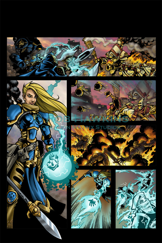 Warmachine Comic 1 of 3