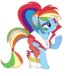 My little pony - Rainbow rocks - Rainbow Dash