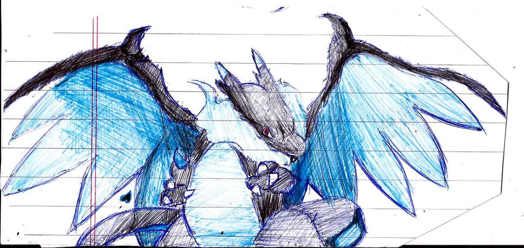 Mega Charizard X by xCraytx on DeviantArt