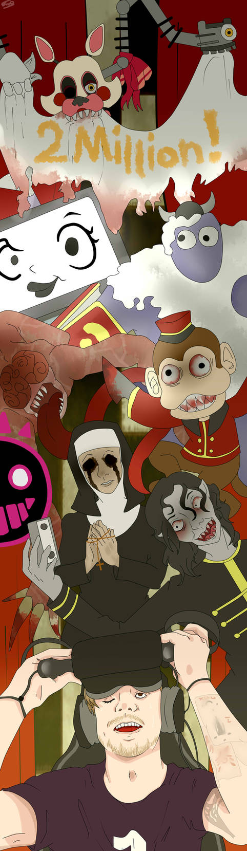 8 Bitryan Deviantart 8-BitRyan -2 Million Sub Fanart by Darkshadowpop on DeviantArt