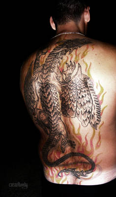 Dragon back piece