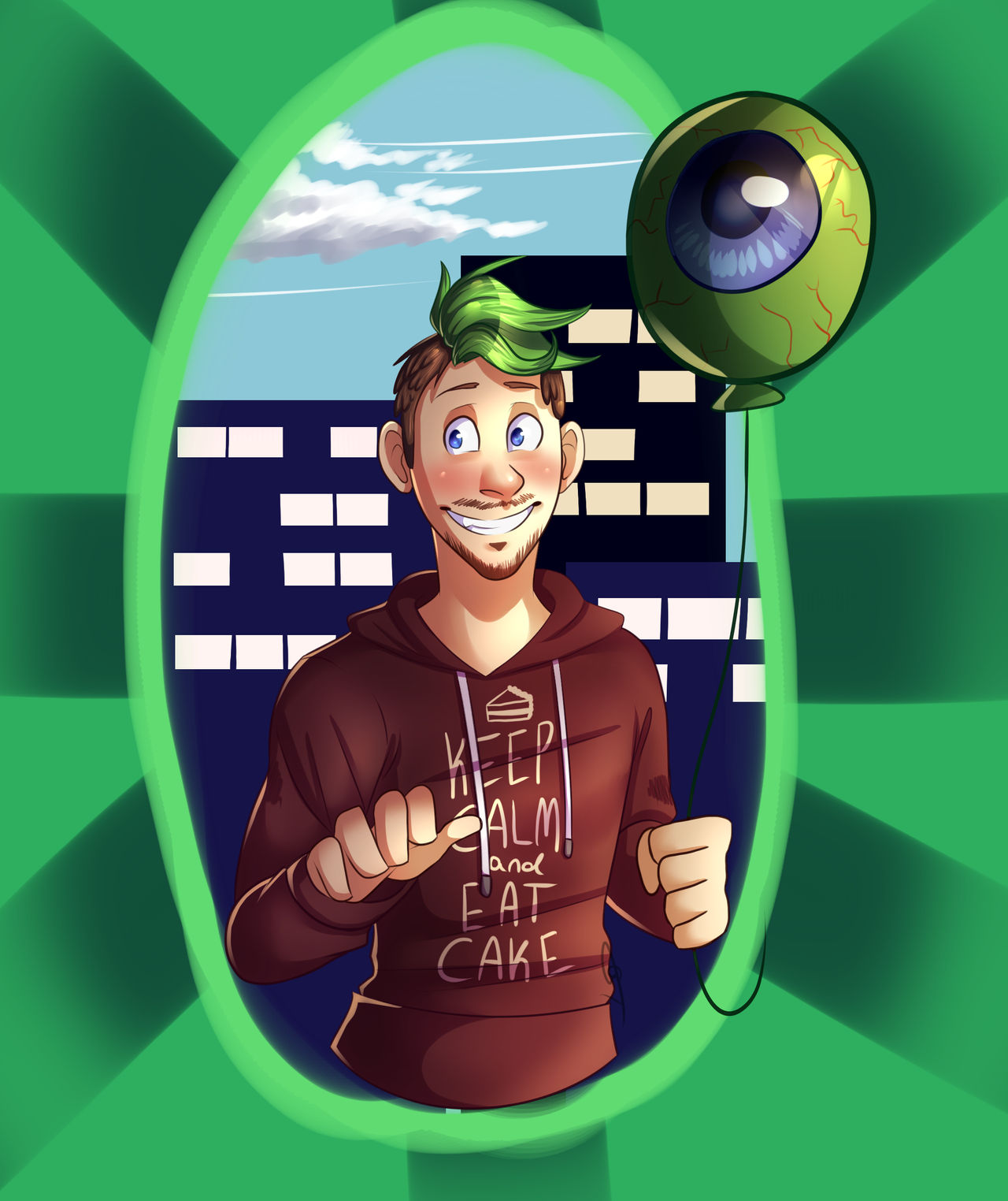 Jacksepticeye and Sam