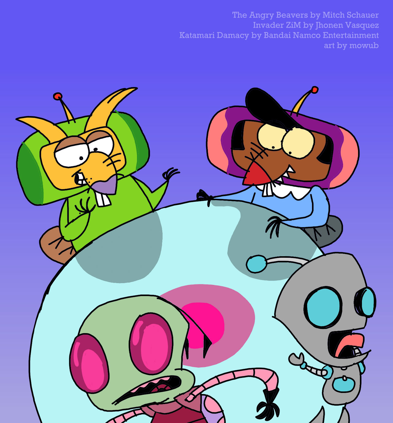 We Love Big Round Sticky Fish Thingy by mowub on DeviantArt