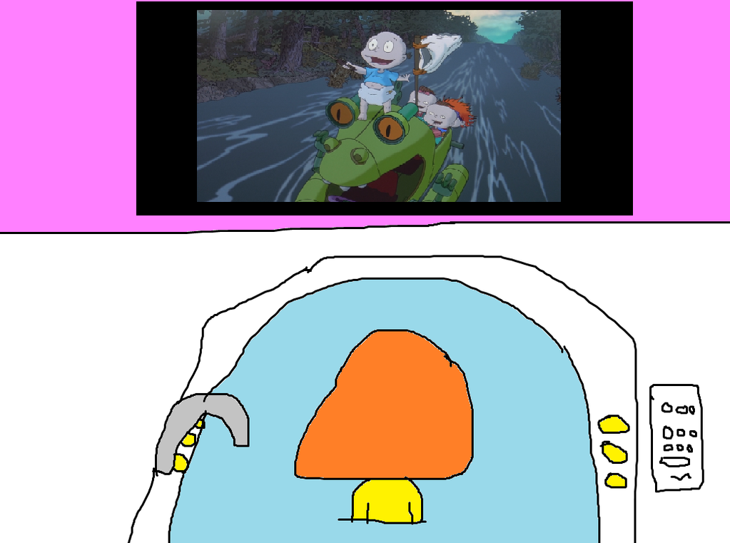 Sunny Monster Watching The Rugrats Movie - Bath by MJEGameandComicFan89 ...