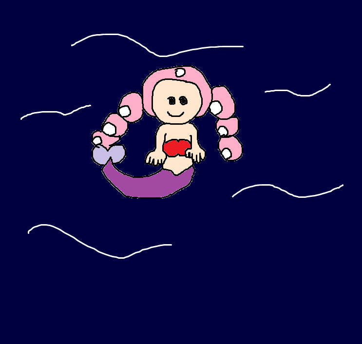 Toadette as a Mermaid