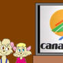 Timmy and Jenny Watching the 1989 Canal Sur Logo